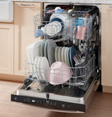 GE GDT670SFVDS - 24 in. Top Control Flush-Mount Dishwasher with 45 dBa Sound Level, 3rd-Rack & Dry Boost - Black Slate