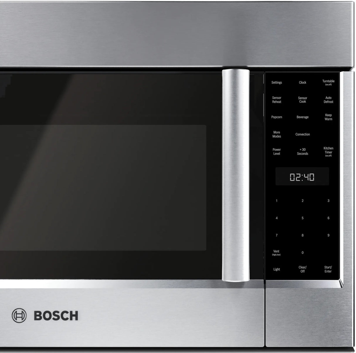 Bosch HMVP054UC Benchmark over-the-range microwave product view 3