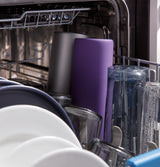 GE Profile(TM) ENERGY STAR(R) Fingerprint Resistant Top Control Stainless Interior Dishwasher with Microban(TM) Antimicrobial Protection with Sanitize Cycle - (PDT715SYVFS)