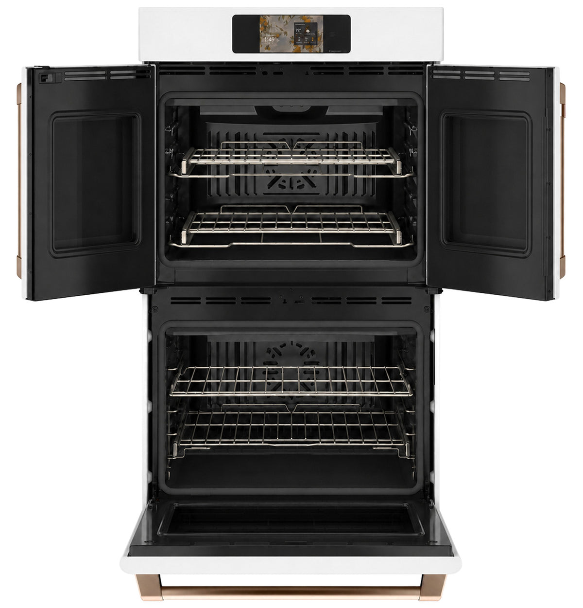 Café CTD90FP4ZW2 Professional Series 30 inch French-Door Double Wall Oven Matte White view 2