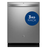 GE GDT595HYYFS dishwasher — interior racks