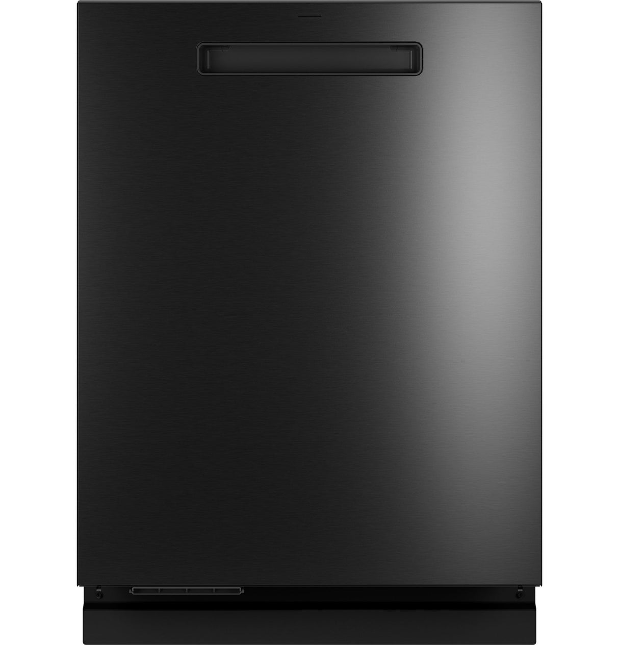 GE Profile PDP755SBVTS dishwasher — angled view