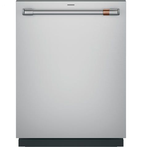 Cafe CDT858P2VS1 24-inch CustomFit smart dishwasher in stainless steel