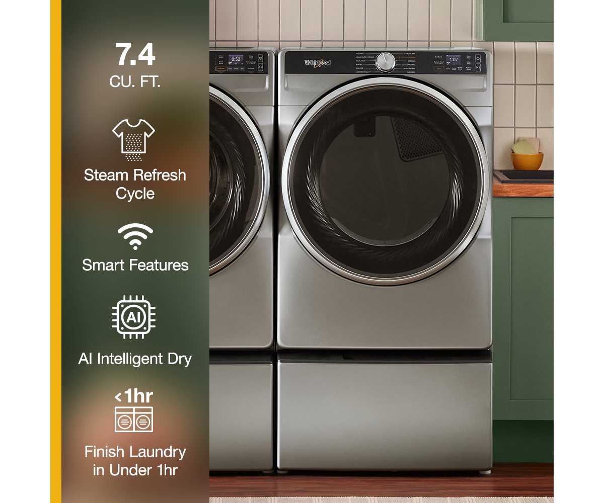 Whirlpool WGD6720RR dryer feature