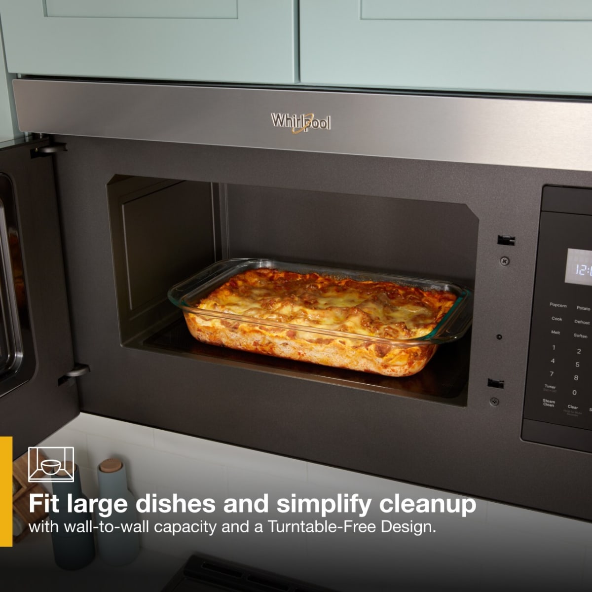 Whirlpool WMMF5930PZ 1.1 cu. ft. Over-the-Range Microwave Oven in Stainless Steel