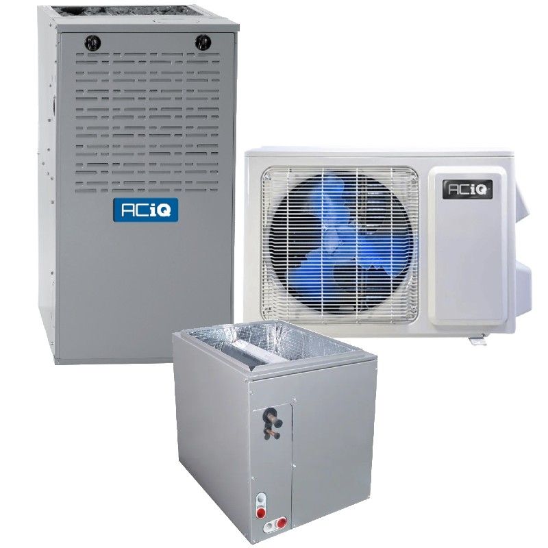 ACiQ 1.5 Ton 16 SEER2 80% 40,000 BTU Gas Furnace & AC System - R410A Multi-Positional