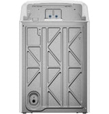 GE 4.3 cu. ft. Top Load Washer with Stainless Steel Basket, Dual-Action Agitator & Cold Plus – White
