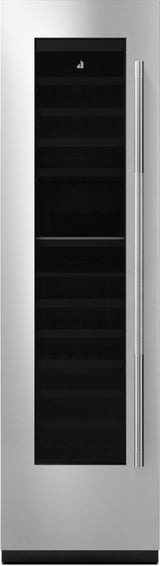 JennAir JBWFNL24RX 24-inch panel-ready dual-zone wine column refrigerator, front view