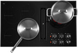 JennAir JED3536GB cooktop in use