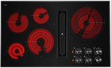 JennAir JED3536GB cooktop front view