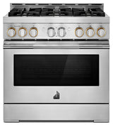 JennAir RISE 36 inch Pro-Style Gas Range JGRP436HL