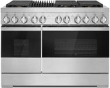 JennAir JDRP648HM NOIR 48-inch Dual-Fuel Professional Range with Grill Stainless Steel