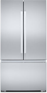 JennAir NOIR JFFCCI72SM 36-Inch Counter-Depth French Door Refrigerator - front view