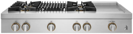 JennAir JGCP748HL RISE 48-Inch Gas Professional Rangetop Stainless Steel