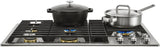JennAir JGD3536GS cooktop detail