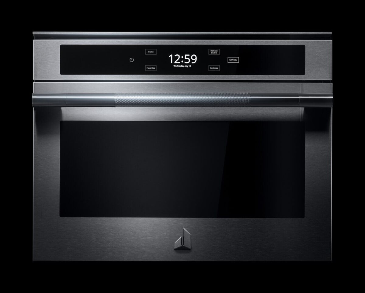 JennAir JJW6024HL 24-inch steam wall oven angled view