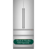 Café 36" Panel-Ready Fully Integrated French-Door Refrigerator, 20.1 cu. ft. with Convertible Climate Drawer & WiFi - Custom Panel