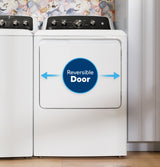 GE GTD38GASWWS gas dryer — venting detail