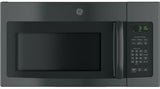 GE 1.6 Cu. Ft. Over-the-Range Microwave Oven with Recirculating Venting - Black