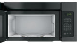 GE 1.6 Cu. Ft. Over-the-Range Microwave Oven with Recirculating Venting - Black