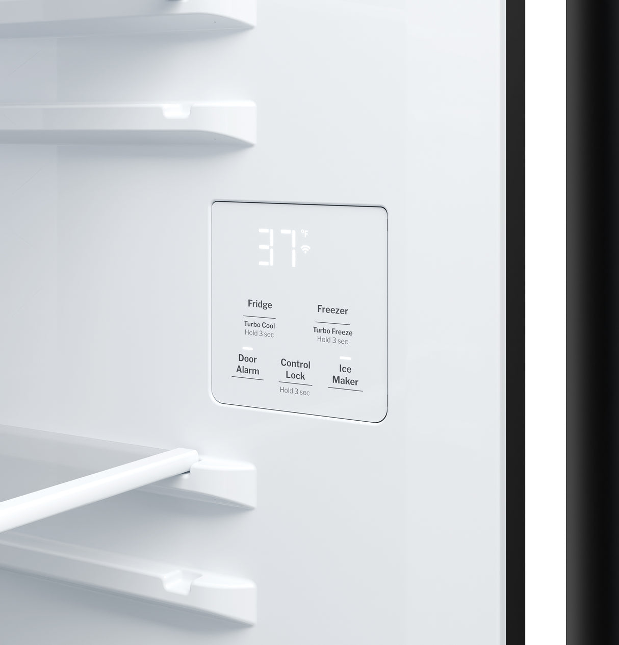 GE GSE28NGYBB freezer storage