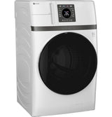 GE Profile PFQ83HSSWWW in laundry space