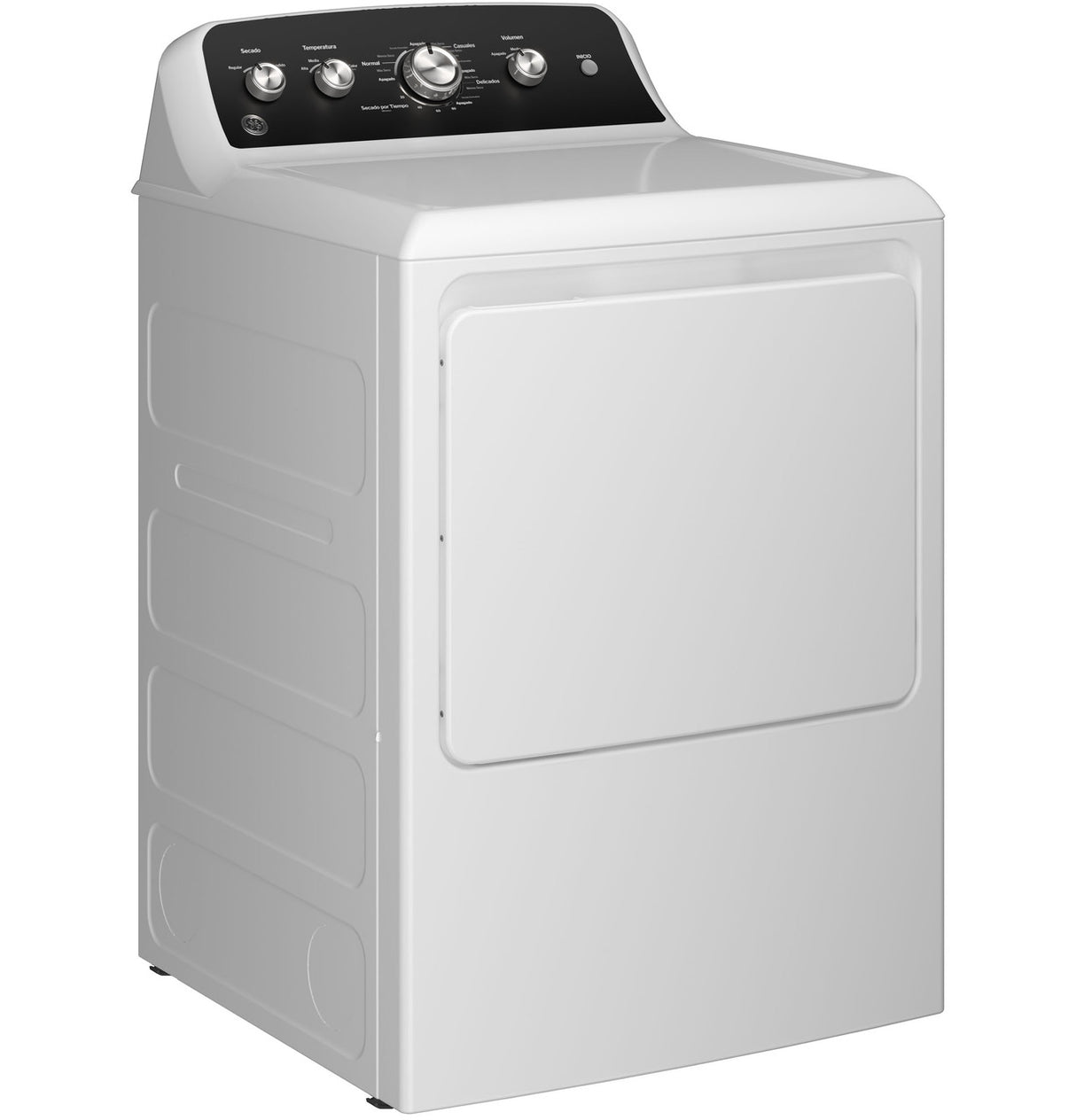 GE ETD48EASWWB electric dryer — lint filter