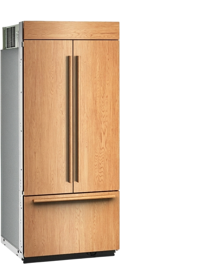 KitchenAid KBFN536TPA panel ready built-in French door refrigerator