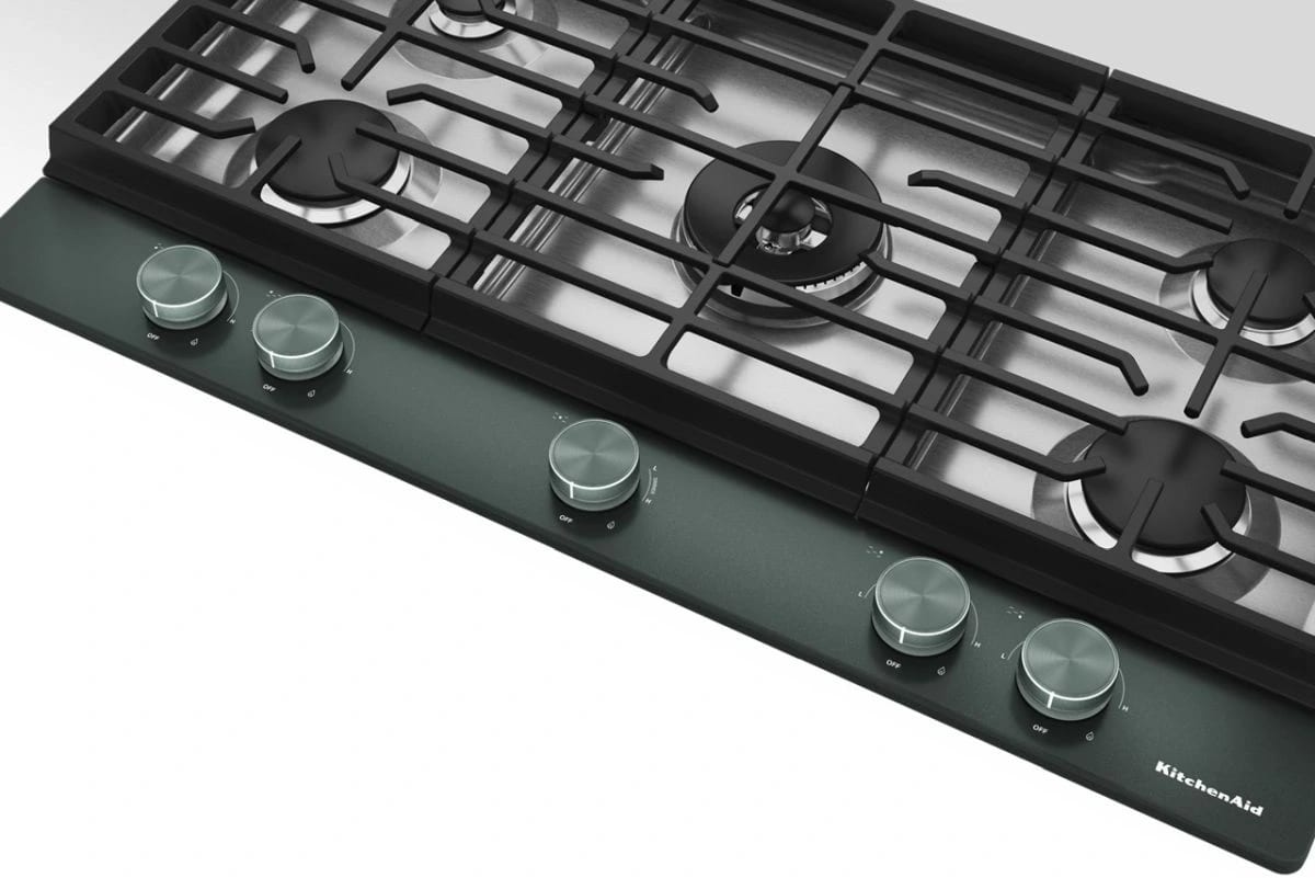 KitchenAid KCGK736SJP gas cooktop additional view