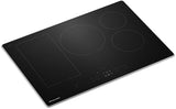 KitchenAid KCIT730SSS induction cooktop left angle view