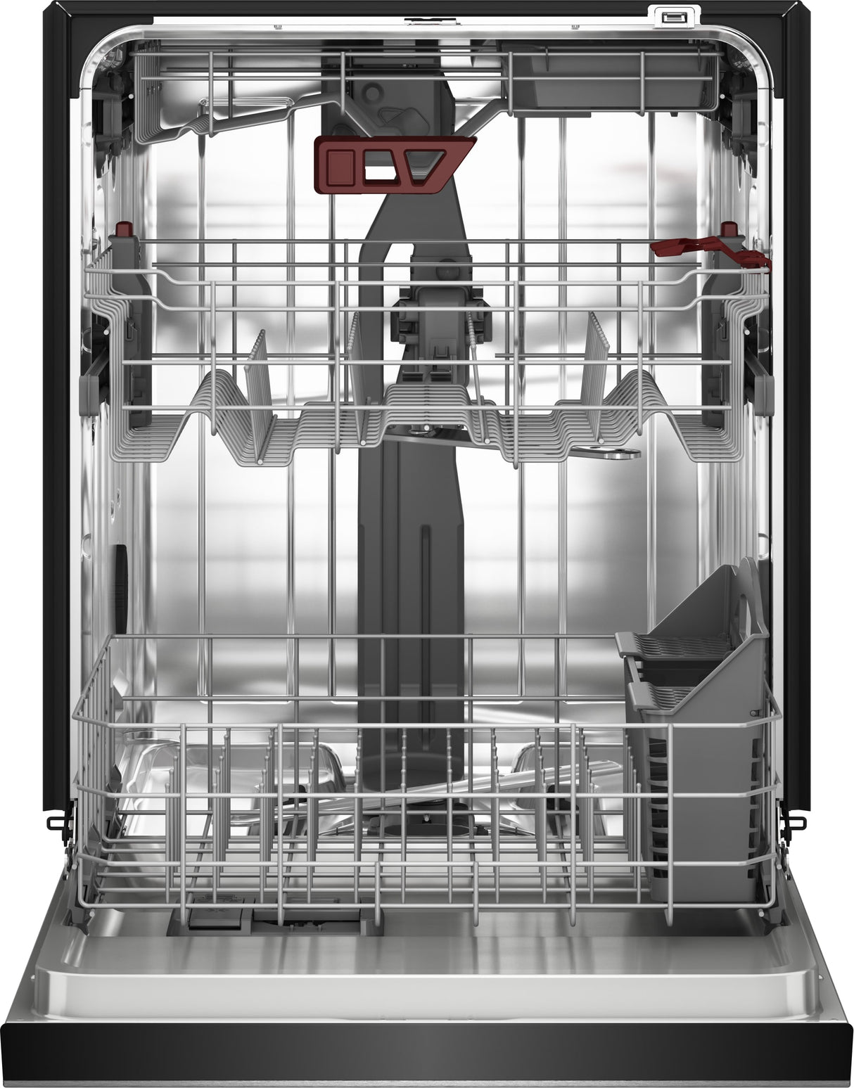 KitchenAid KDFS324SJP dishwasher interior racks view