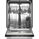 KitchenAid KDTS224SPS 24" Full Console Built-In Dishwasher in PrintShield Finish