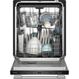 KitchenAid KDTS224SPS 24" Full Console Built-In Dishwasher in PrintShield Finish