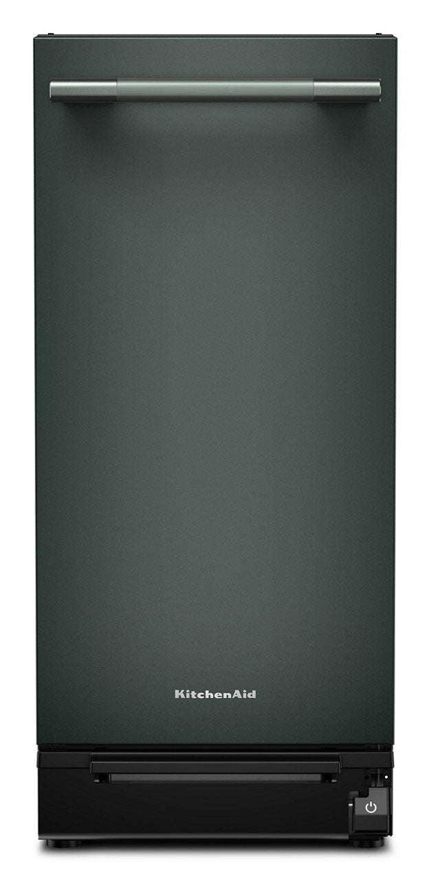 KitchenAid KTTP515TJP 15 in. built-in trash compactor in Juniper - front view