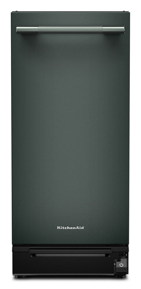 KitchenAid KTTP515TJP 15 in. built-in trash compactor in Juniper - front view