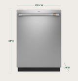 Cafe CDT888P2VS1 hidden top controls