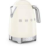 Smeg 50's Retro Design KLF04CRUS Electric Variable Temperature Kettle 56 oz. in Cream