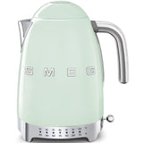 Smeg 50's Retro Design KLF04PGUS Electric Variable Temperature Kettle 56 oz. in Pastel Green