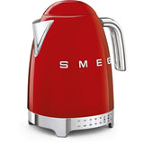 Smeg 50's Retro Design KLF04RDUS Electric Variable Temperature Kettle 56 oz. in Red