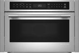KitchenAid KMBS724SPS angled view of PrintShield stainless finish