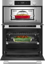 KitchenAid KOEC930SPS 30 Inch Combination Wall Oven PrintShield Stainless detail view