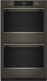 KitchenAid KOED930SBE 30 Inch Double Wall Oven Black Ore front view