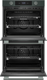 KitchenAid KOED930SJP 30 Inch Double Wall Oven Juniper angled view