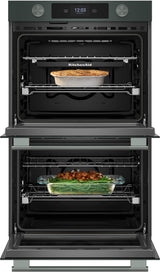 KitchenAid KOED930SJP 30 Inch Double Wall Oven Juniper detail view