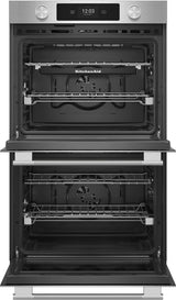 KitchenAid KOED930SPS double wall oven doors open