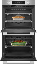 KitchenAid KOED930SPS double wall oven detail