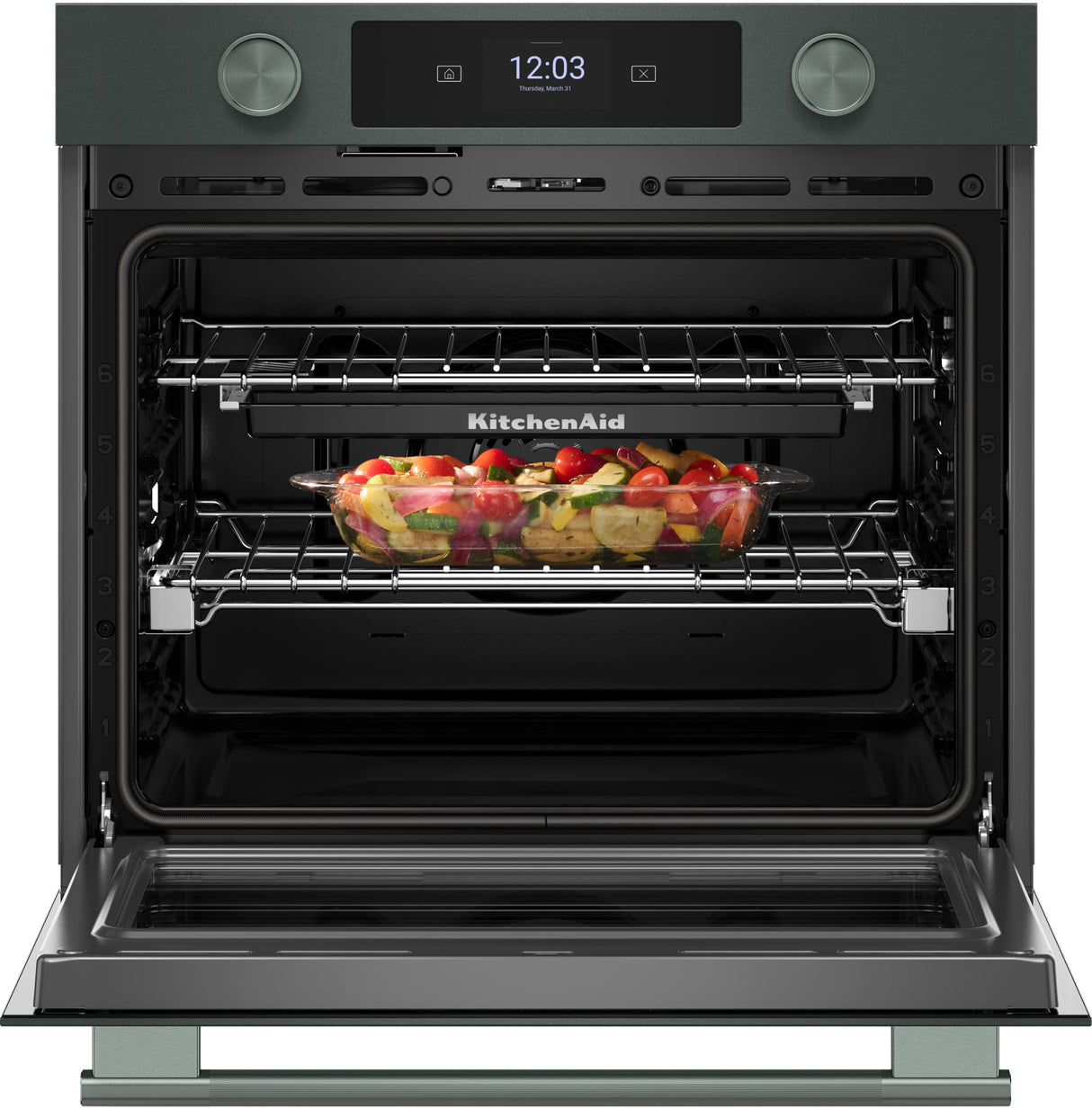 KitchenAid KOES930SJP wall oven interior view