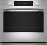 KitchenAid KOES930SPS 30 Inch Single Smart Electric Wall Oven PrintShield Stainless front view