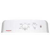 Hotpoint HTX26EASWWW electric dryer - angled view