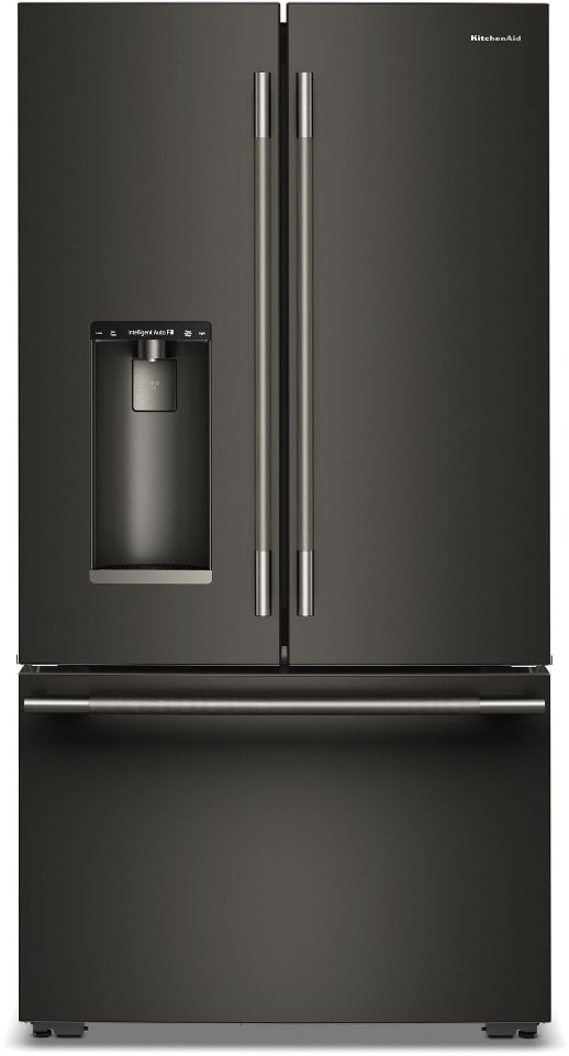 KitchenAid KRFC636SBE French Door Refrigerator front view